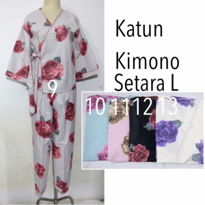 Piyama Baju Tidur Kimono Dewasa Wanita 2in1 Cantik Sexy Tokopedia