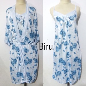 Piyama Baju Tidur Kimono Dewasa Wanita 2in1 Cantik Sexy Tokopedia
