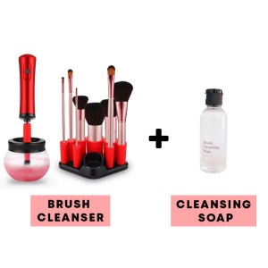 Electric Makeup Brush Cleaner Pembersih Kuas Kosmetik Elektrik Tokopedia