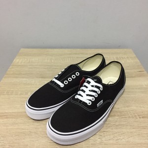 Sepatu Vans Authentic Black White Tokopedia