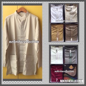 Baju Muslim Pria Kemeja Koko 1i Tokopedia