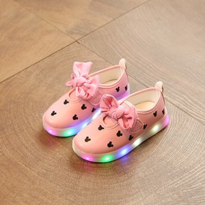 Sepatu Anak Lampu Led Sz 21 25 Sepatu Sekolah Anak Cewek Cowok Sepatu Anak Perempuan Fila Nyala Tokopedia