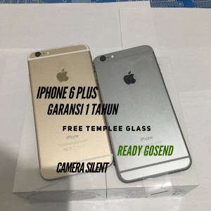Iphone 6 Plus 16gb Grey Original Garansi 1 Tahun Tokopedia