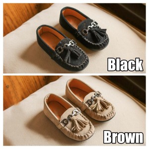 Sepatu Slip On Anak Laki Original Hitam 31 36 Tokopedia