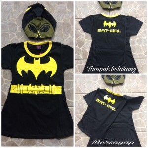 Baju Anak Kostum Perempuan Batgirl Tokopedia
