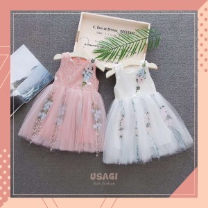 Dress Anak Gaun Pesta Baju Setelan Party Casual Perempuan Lucu Cantik8