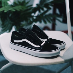 Vans Old Skool Black White Dt Original Tokopedia