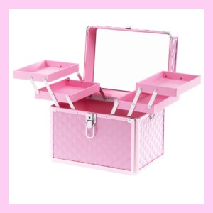 Masami Shouko Koper Makeup Tas Kosmetik Beauty Case Lampu Tokopedia