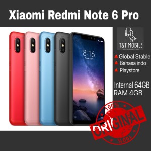 Xiaomi Redmi 6 Pro Ram 4gb Internal 64gb Garansi Distributor 1 Tahun Tokopedia