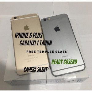 Iphone 6 Plus 64 Gb Gold Garansi 1 Tahun Tokopedia
