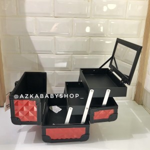 Makeup Beauty Case Makeup Kotak Rias Tas Kosmetik Box Kecil Tingkat Tokopedia