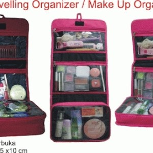 Terlaris Travelling Organizer Make Up Organizer Tempat Kosmetik Tokopedia