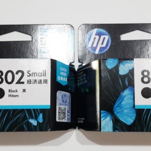 Hp Cartridge 802 Black Original Tokopedia