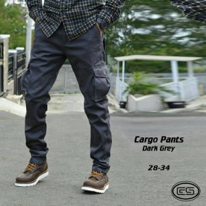 Celana Cargo Panjang Grey Tokopedia