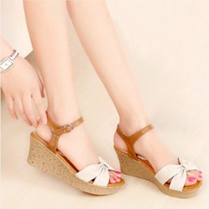 Wedges Wanita Sandal Sepatu Wedges Sdw51 Tokopedia