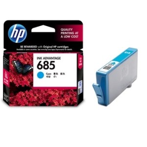 Tinta Printer Hp 685 Cyan Tokopedia
