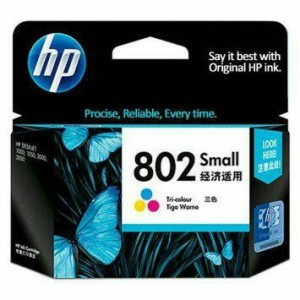 Hp 802 Cartridge Color Original Tokopedia