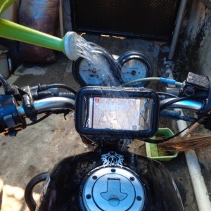 Holder Hp Gps Sepeda Motor Mobile Phone Bike Mount Smartphone Tokopedia