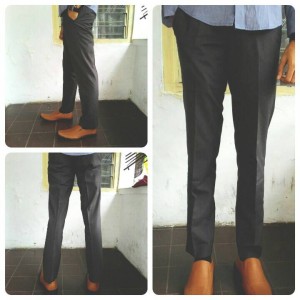 Celana Bahan Kantor Formal Model Slim Fit Reguler Pria Cowok Lengkap Tokopedia