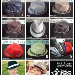 Harga Promo Topi Fedora Anak Tokopedia