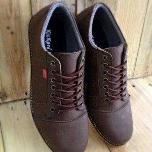 Sepatu Casual Kickers Brown Tokopedia