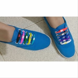 Tali Sepatu Silicon Tali Sepatu Karet Tokopedia
