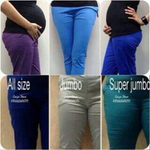 Celana Hamil Katun Stretch Celana Ibu Hamil Celana Panjang Ibu Hamil Tokopedia