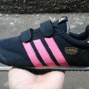 Sepatu Adidas Anak Hitam Lis Putih Adidas Kids Tokopedia