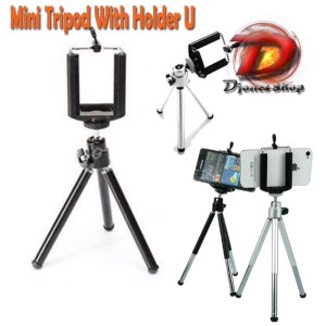 Universal Mini Tripod With Holder Smartphone Traveling Tripod Tokopedia