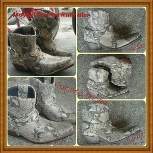 Sepatu Jenggel Touring Kulit Tokopedia