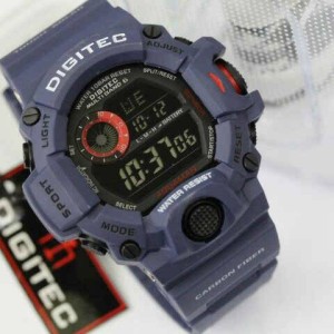 Jam Tangan Digitec Dg 2064t Black Original Tokopedia
