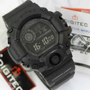 Jam Tangan Digitec Dg 2064t Black Original Tokopedia