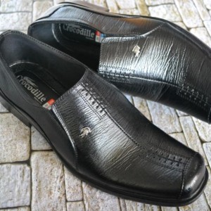 Sepatu Pantofel Pria Crocodile 003 Tokopedia