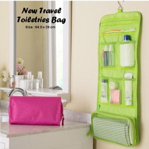 Toiletries Waterproof Organizer Bag Perlengkapan Alat Mandi Kosmetik Tokopedia