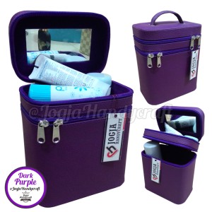 Tas Makeup Tas Kosmetik Beatycase Tempat Bedak Lotion Pink Tokopedia