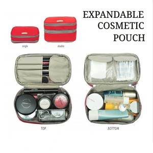 Expandable Cosmetics Pouch Organizer Ecp D Renbellony Turquoise Green Yellow Tas Dompet Tempat Perlengkapan Kosmetik Organiser Peralatan Make Up Dompet Wanita Cewek Tokopedia