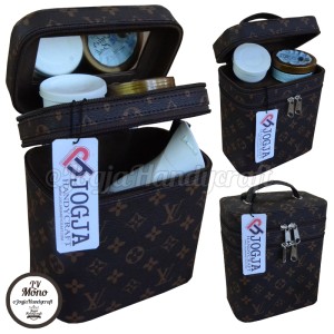 Tas Makeup Tas Kosmetik Beatycase Tempat Bedak Lotion Pink Tokopedia
