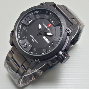 Jam Tangan Pria Swiss Army Chrono Sa6341 Rantai Stainless Steel By Hargajam Harga Jam Tokopedia