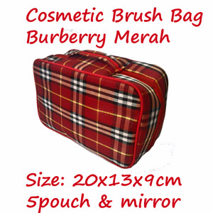 Cbb Branded Cosmetic Brush Bag Tas Penyimpanan Kosmetik 5pouch Tokopedia