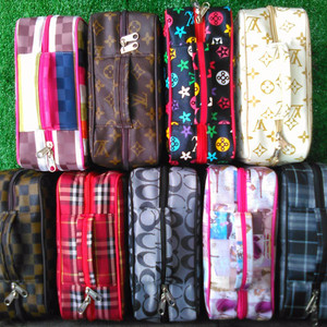 Cbb Branded Cosmetic Brush Bag Tas Penyimpanan Kosmetik 5pouch Tokopedia