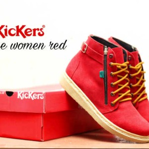 Sepatu Boots Wanita Kickers Femme Tokopedia