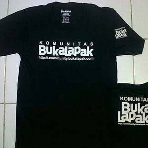 Kaos Baju Komunitas Buka Lapak Tokopedia