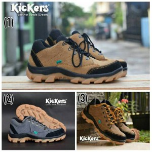Sepatu Kickers Suede Low Tokopedia