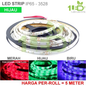 Flexible Lampu Led Strip 3528 Ungu Waterproof Harga Per 50cm Tokopedia
