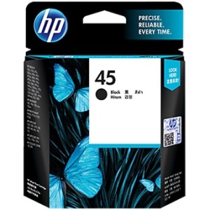 Tinta Hp 45 Black Original Tokopedia