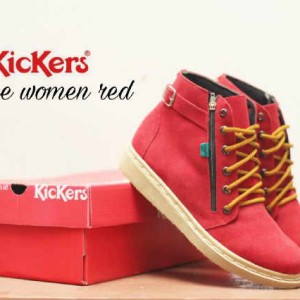 Sepatu Boots Wanita Kickers Femme Tokopedia
