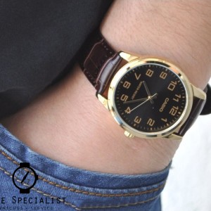 Casio Original Mtp V001gl 1b Tokopedia