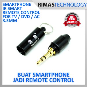 Minghuang Smartphone Ir Smart Remote Control For Tv Dvd Ac Etc 3 5mm Plug Tokopedia