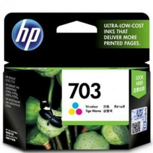 Hp 703 Tinta Tri Color Ink Cartridge Tokopedia