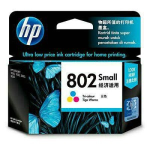 Hp 802 Tinta Tri Color Ink Cartridge Warna Ch562zz Tokopedia